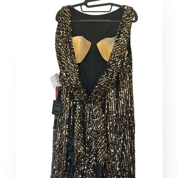 IEENA For Mac Duggal Sequins Evening Dress NWT 12 - Picture 11 of 16